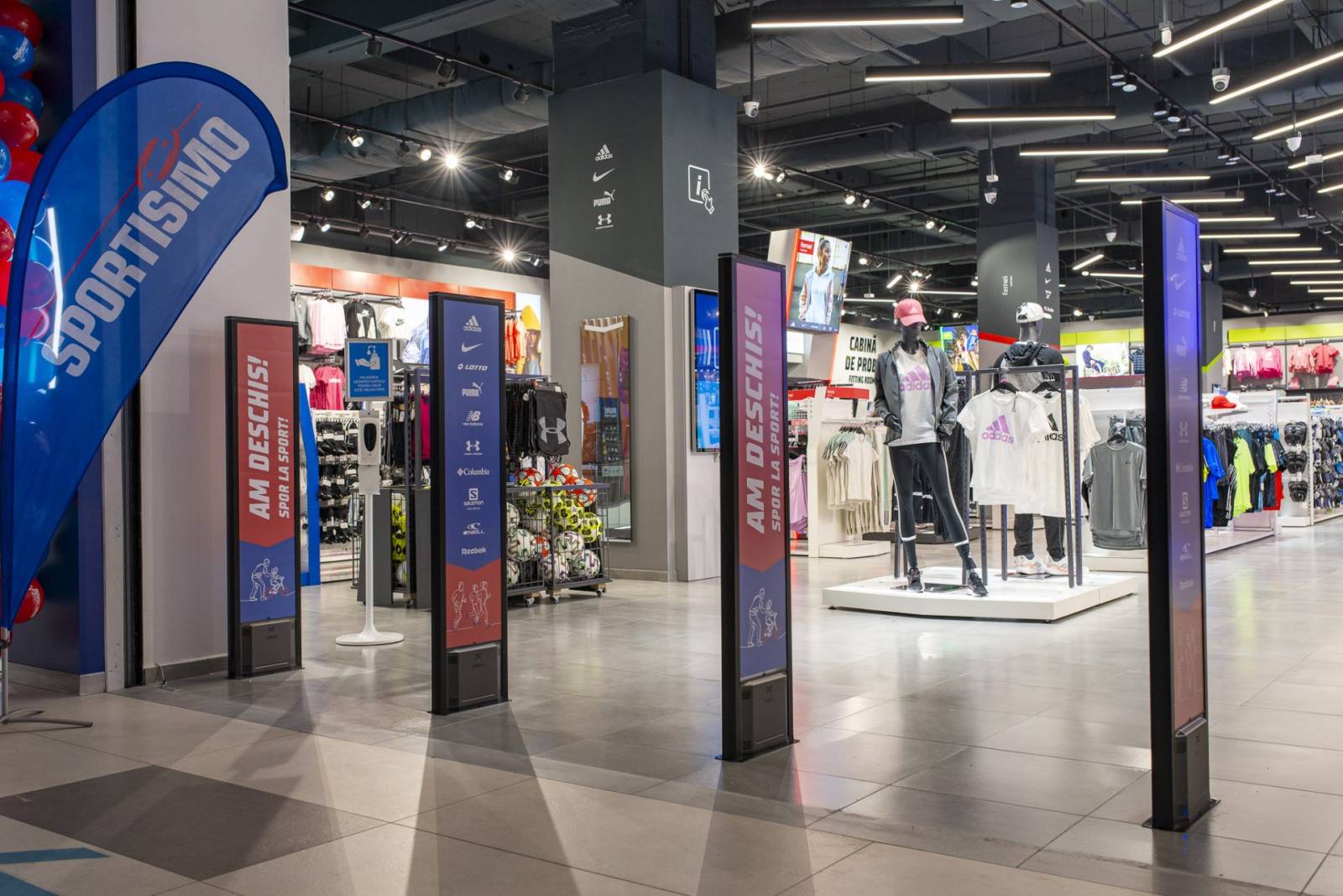 Sportisimo a deschis magazinul cu numărul 35 din România în Mega Mall București