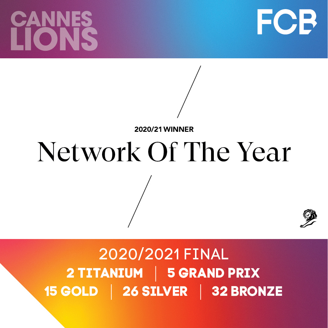 FCB este „Rețeaua Anului” la Cannes Lions 2020-2021