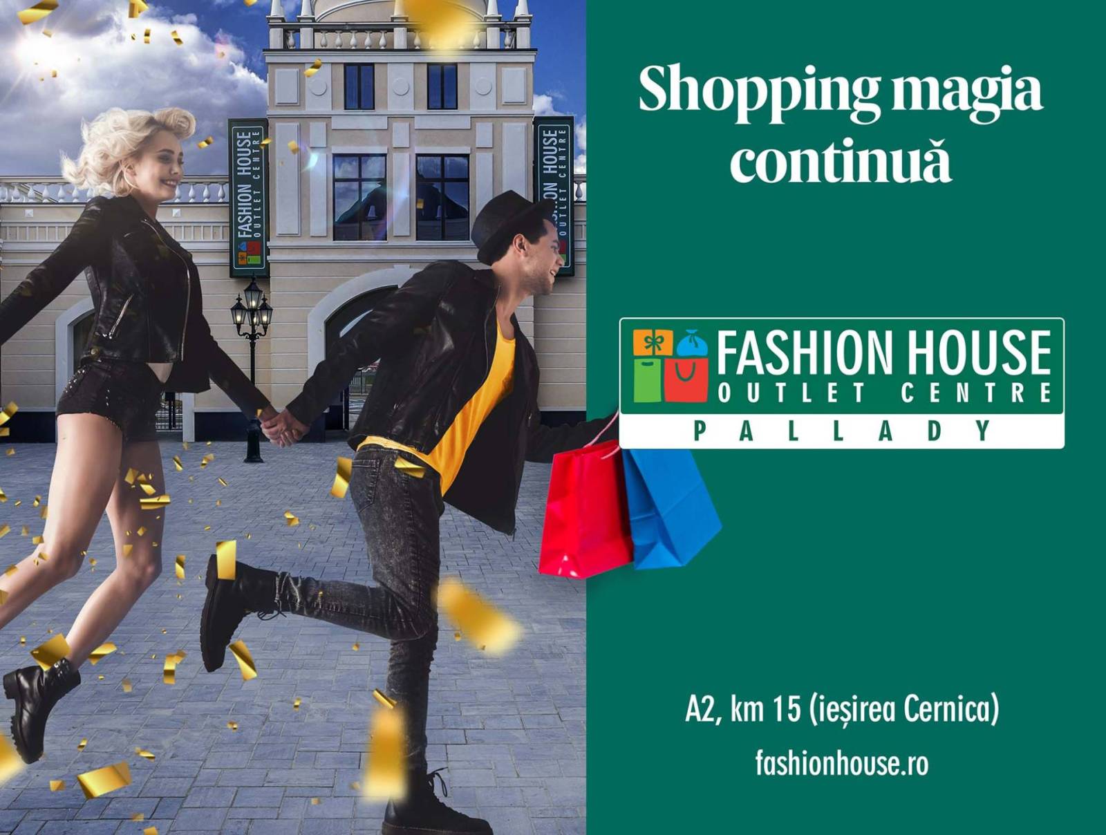 Oxygen semnează campania de lansare a outletului FASHION HOUSE Pallady