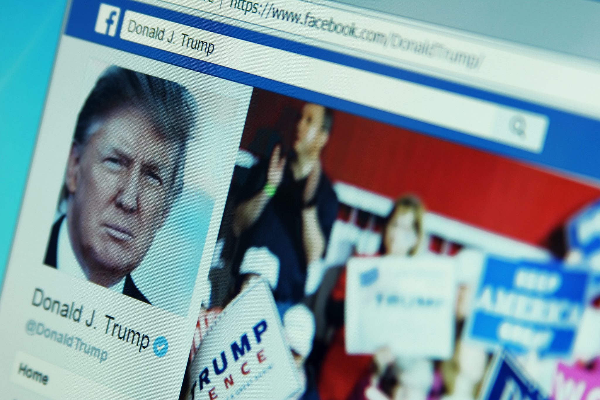 donald Trump facebook