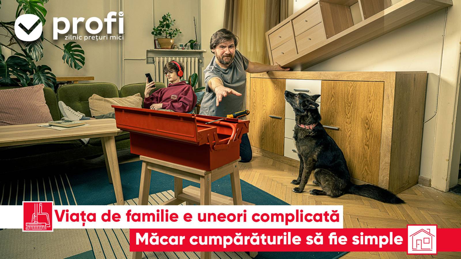 Saatchi & Saatchi + The Geeks semnează noua campanie de poziționare pentru PROFI