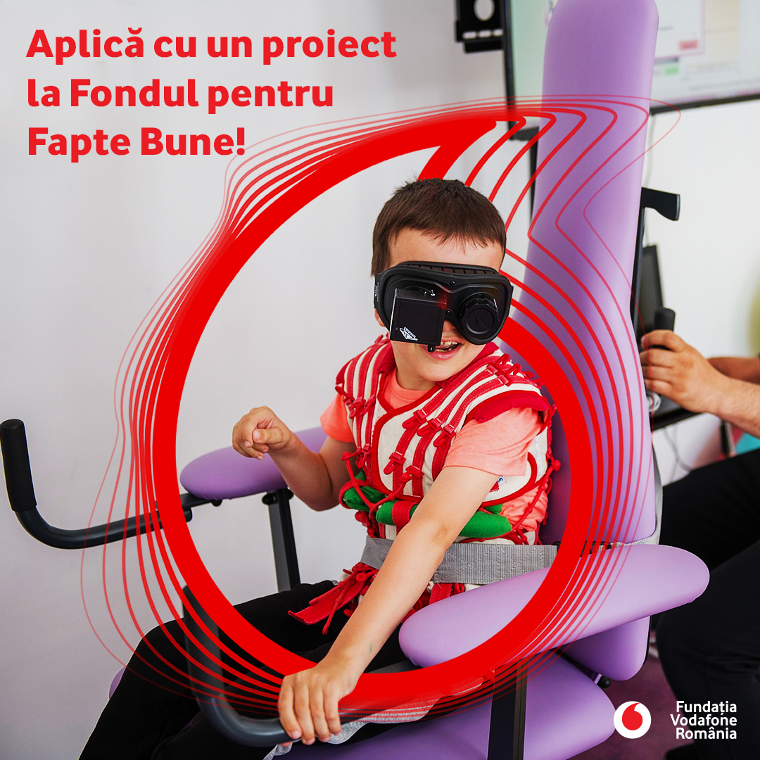 Fundația Vodafone alocă peste 1.500.000 de lei pentru „Fondul pentru Fapte Bune”