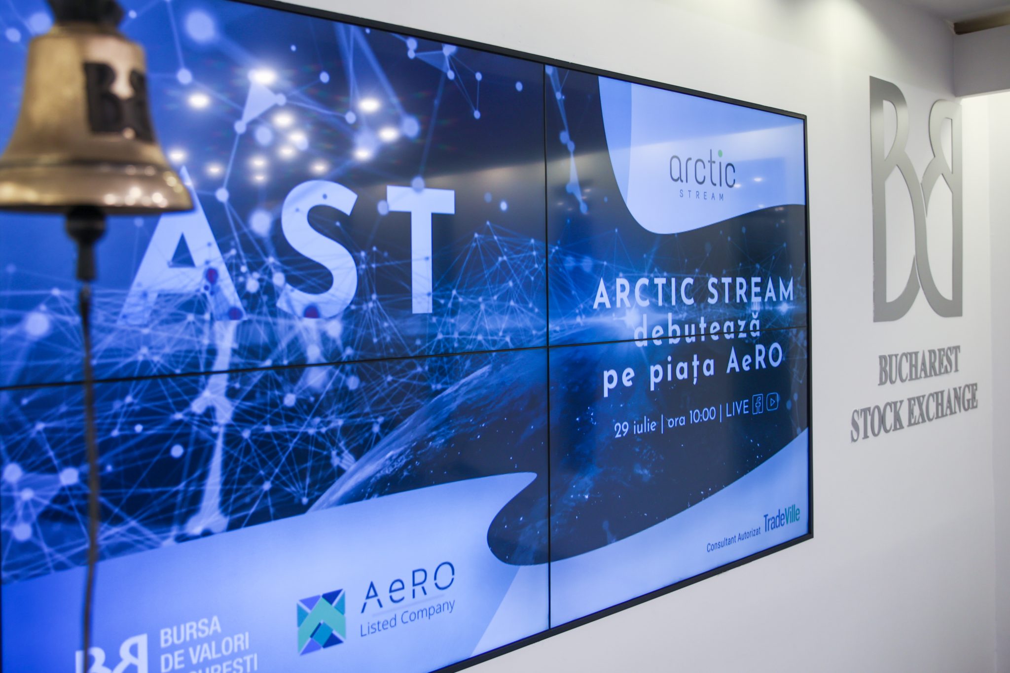 Arctic Stream s-a lansat la BVB. Cea de a 16-a companie care se listează la bursă de la începutul an...