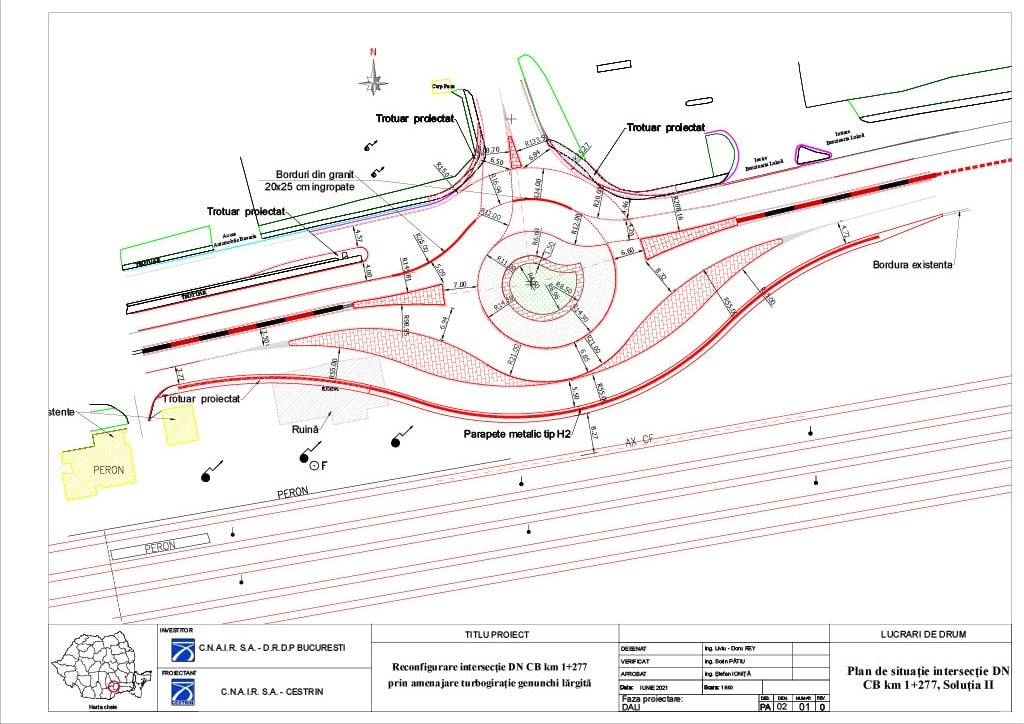 Un nou sens giratoriu pe Centura București. Va facilita transportul spre Otopeni 1 232839370 2567414156737664 2597162233049953509 n