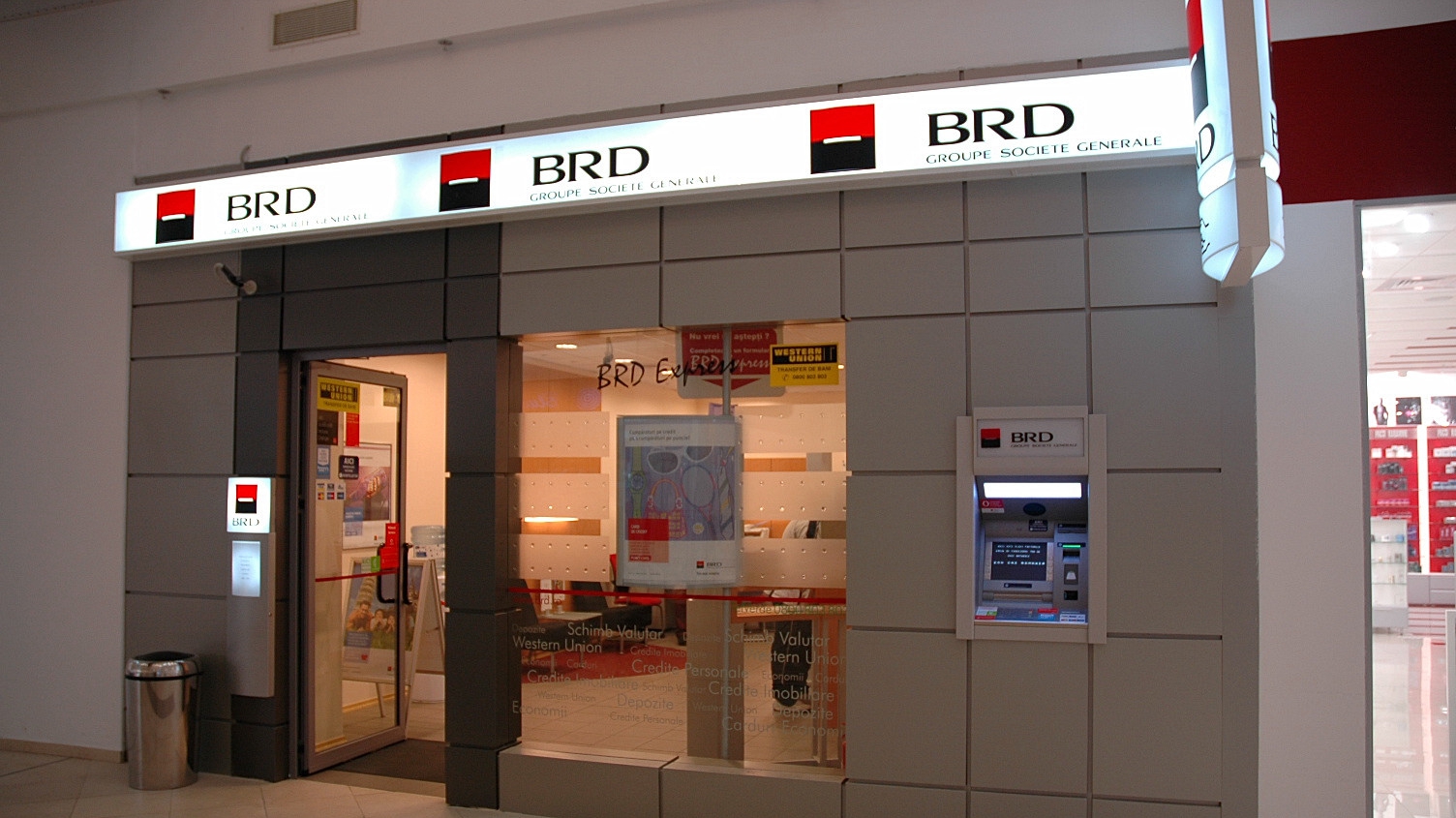BRD a lansat ATM-urile contactless