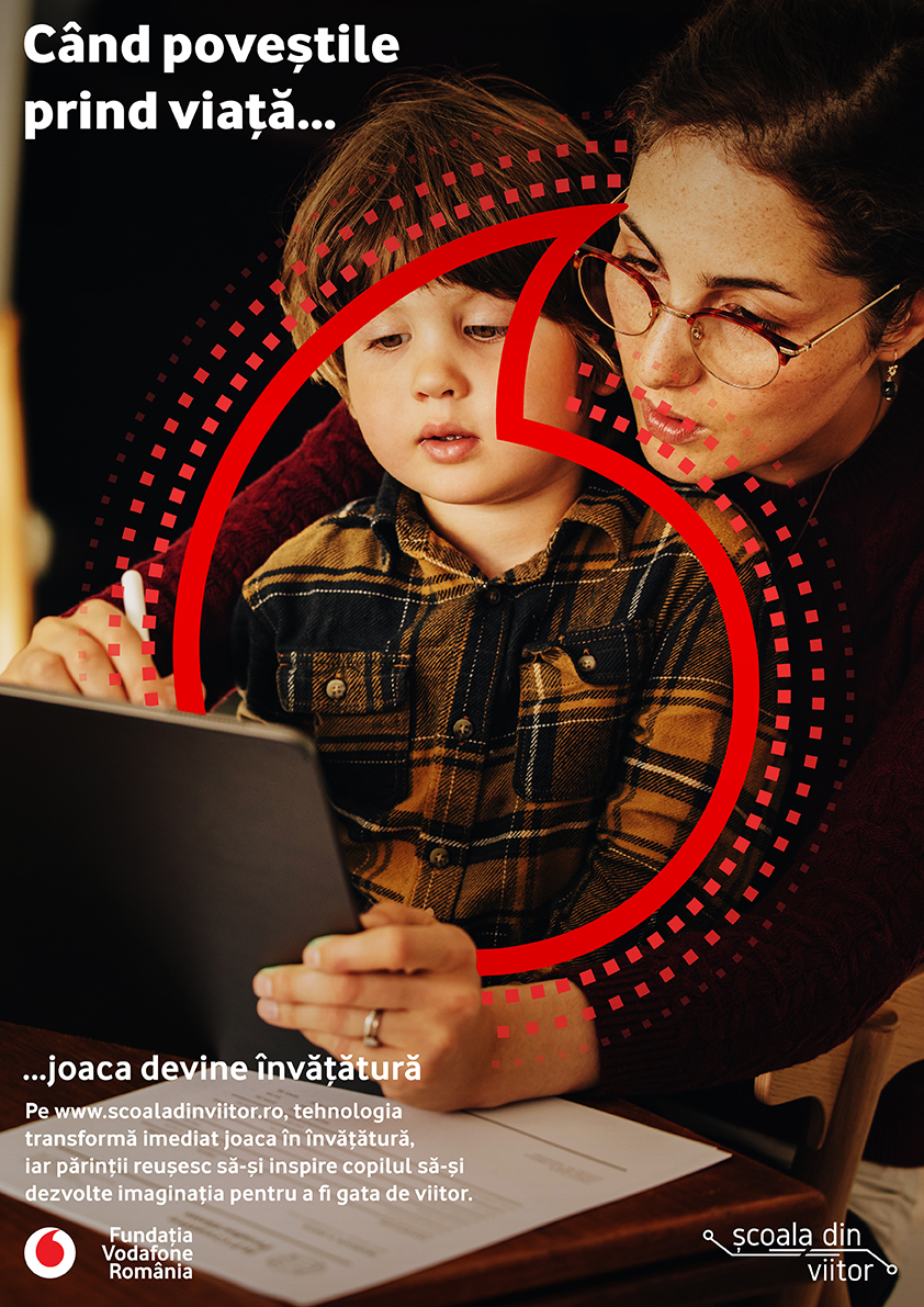 Fundația Vodafone România lansează platforma „Școala din Viitor”. Cui se adresează și care este meto...