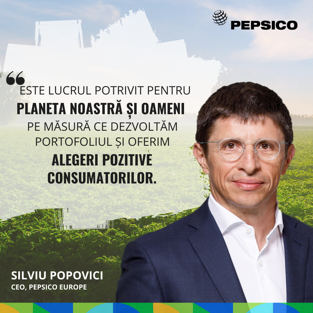 Silviu Popovici CEO PepsiCo Europe