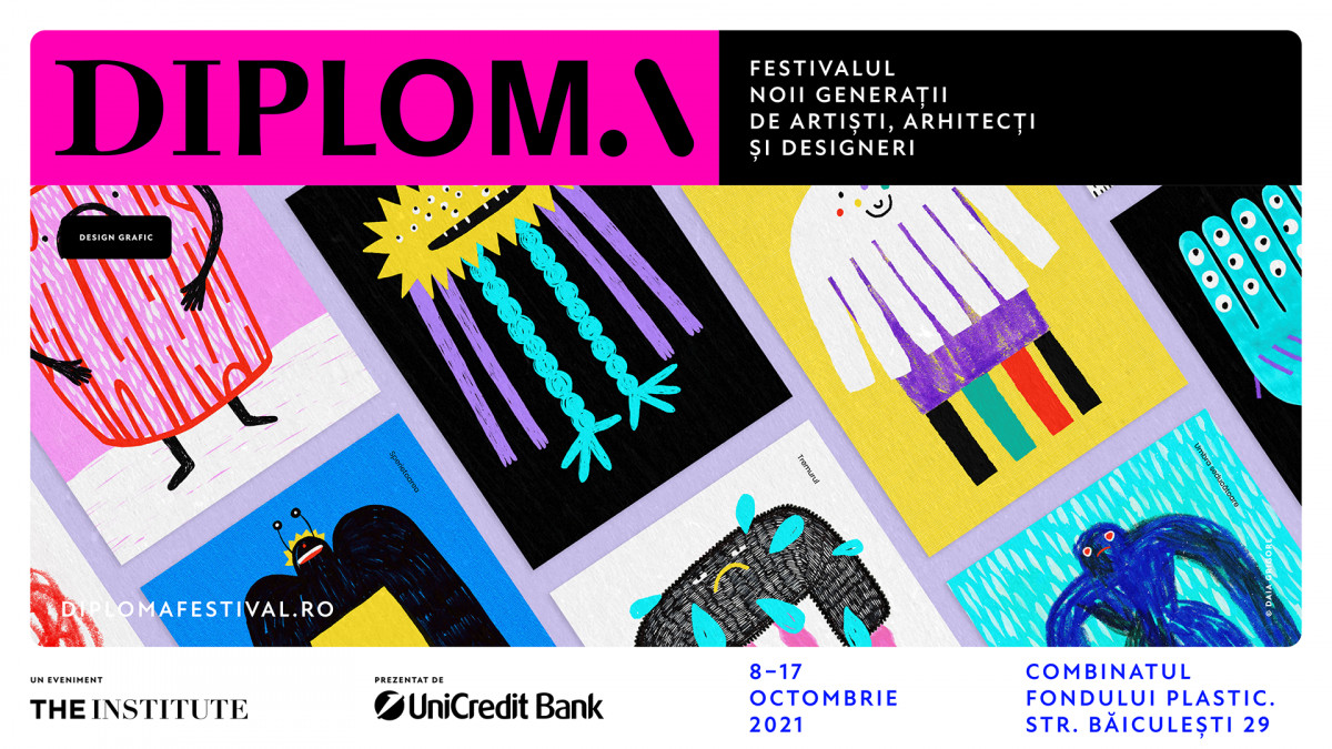 Crafters comunică pentru DIPLOMA 2021, singurul festival dedicat noii generații de artiști, arhitecț...