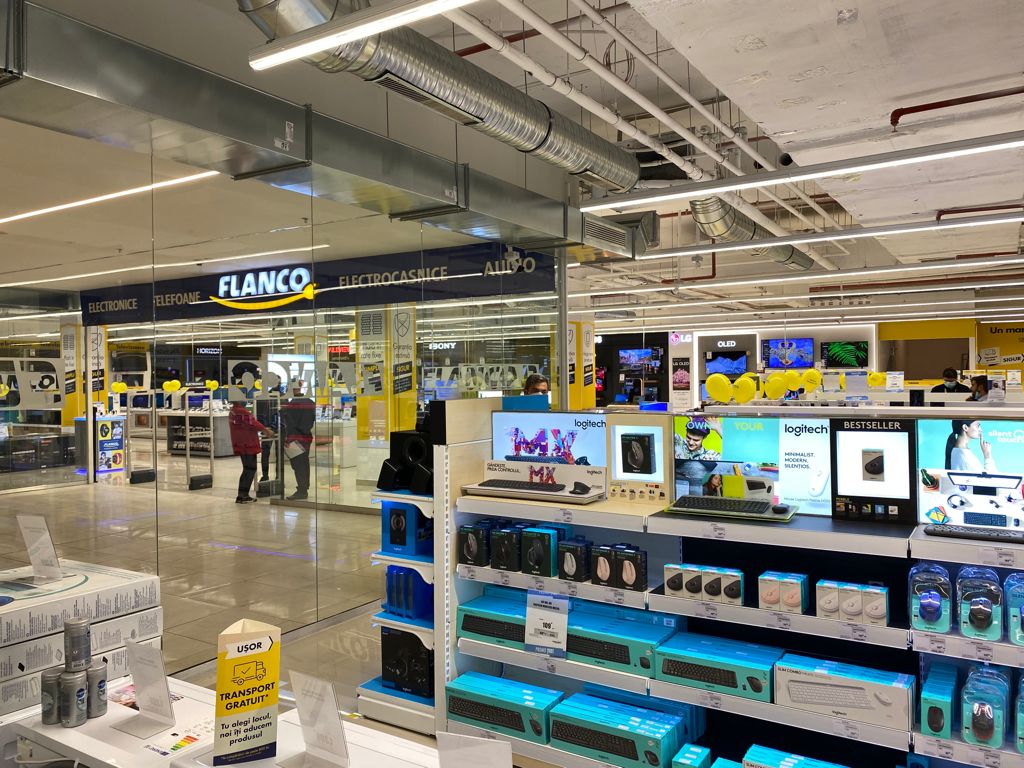 Flanco a deschis cel mai mare magazin din țară