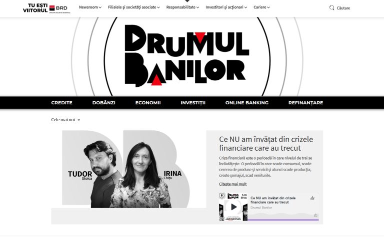 BRD-Drumul banilor