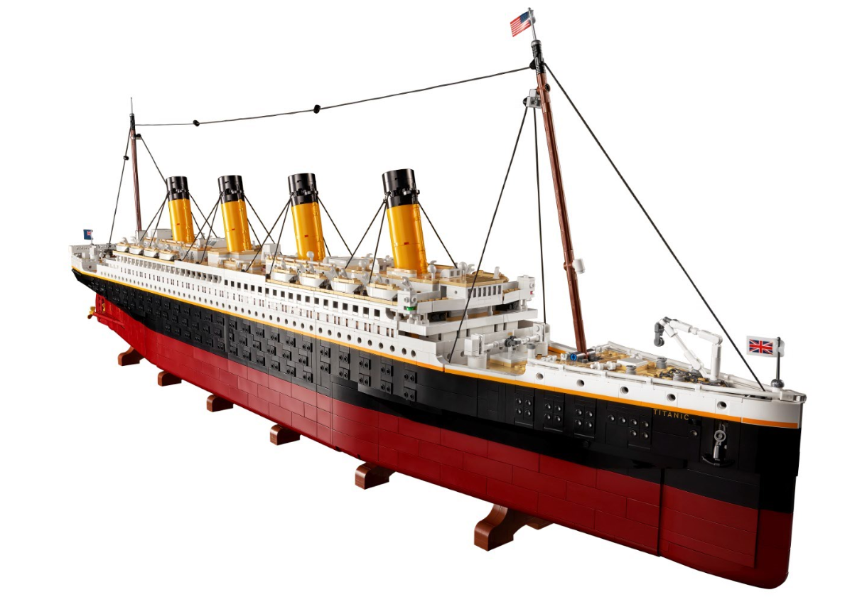 Titanic, noua provocare pentru fanii Lego
