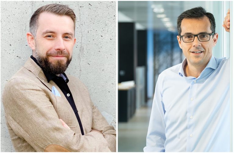 Mario Popescu CEO Tailent left and Nuno Archer CEO WinSig right