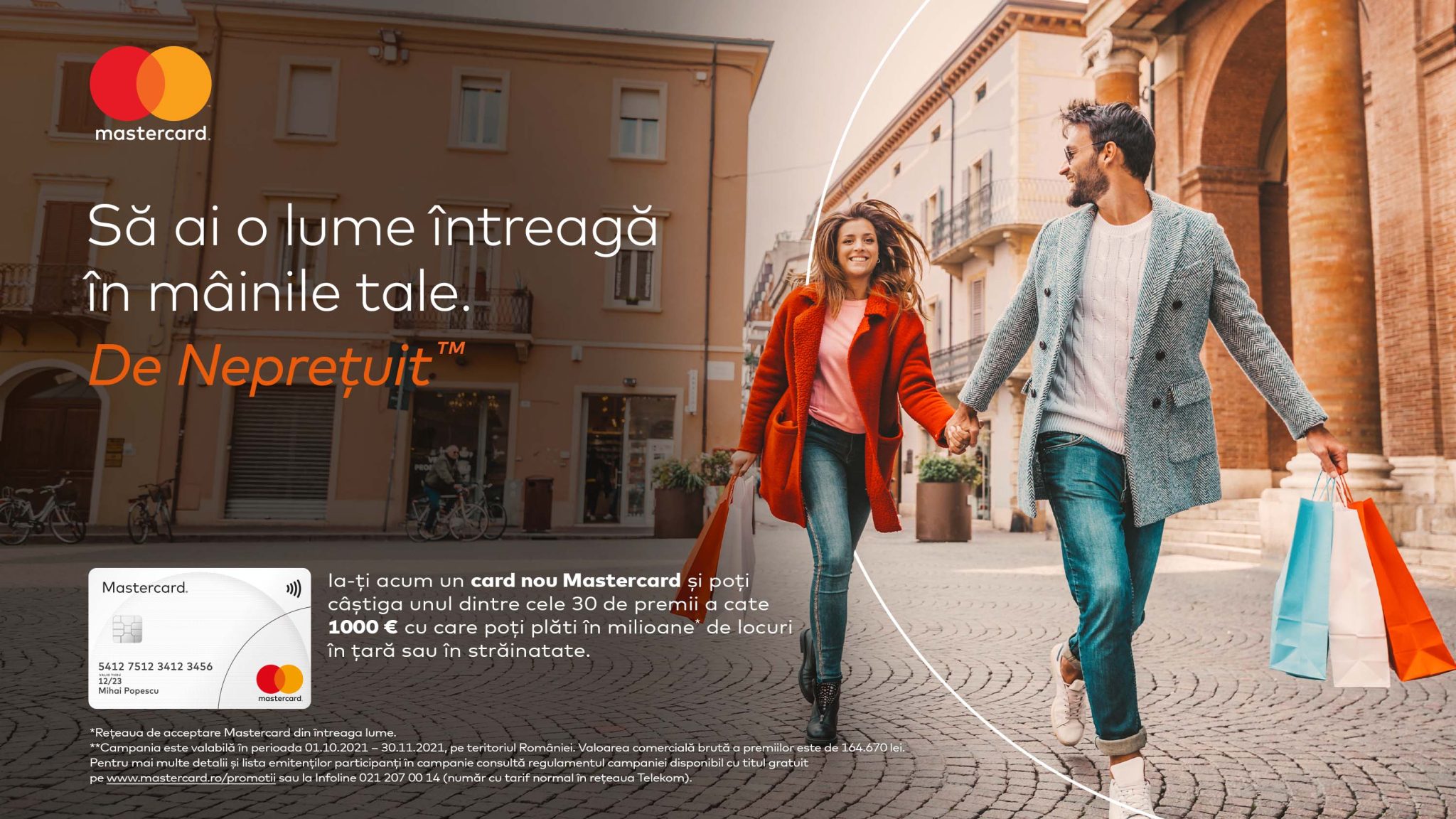 Mastercard lansează campania „Să ai o lume întreagă în mâinile tale. De Neprețuit”