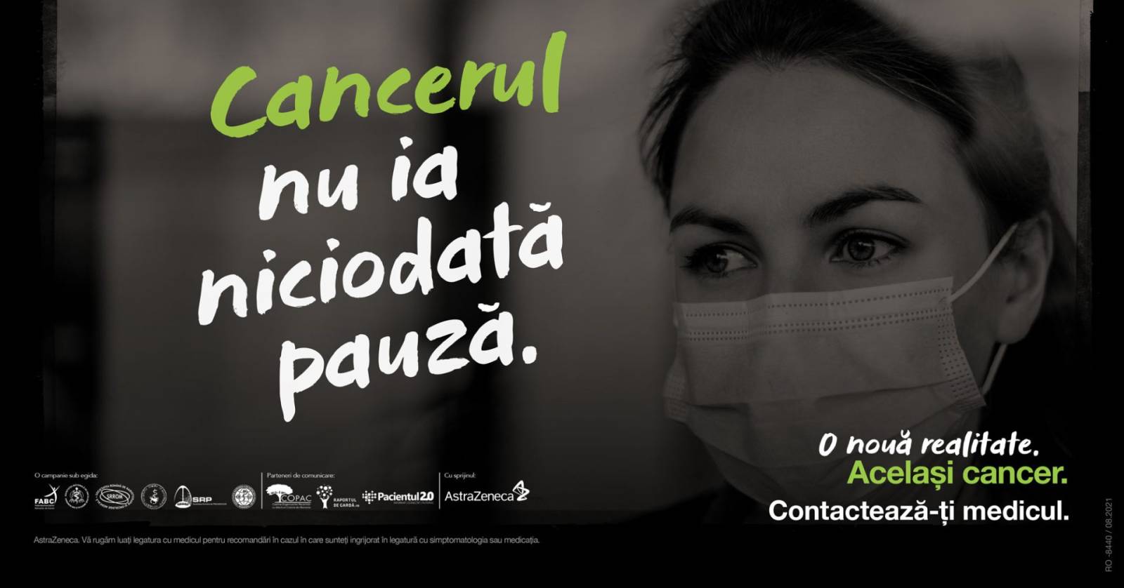 Campania„O nouă realitate. Același cancer”, AstraZeneca România în colaborare cu Medic One
