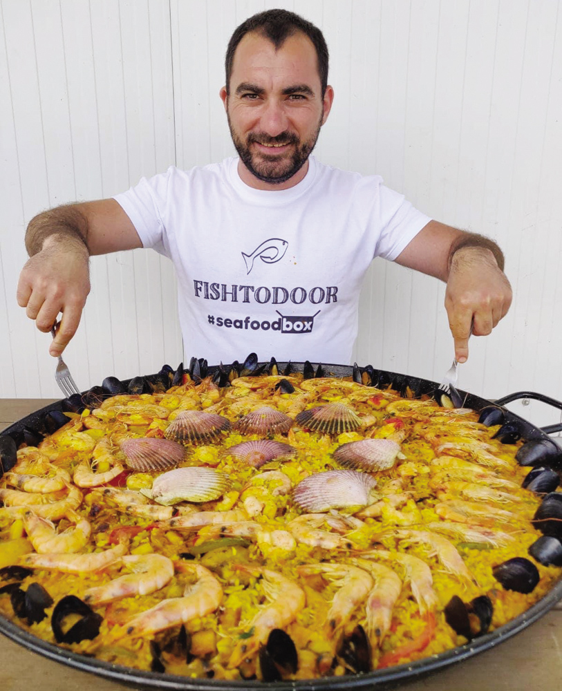 Paul Nicolau Fish to door paella