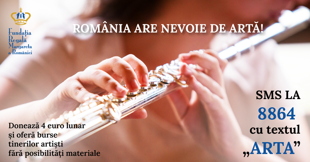 Fundația Regală Margareta a României a lansat campania România are nevoie de artă!