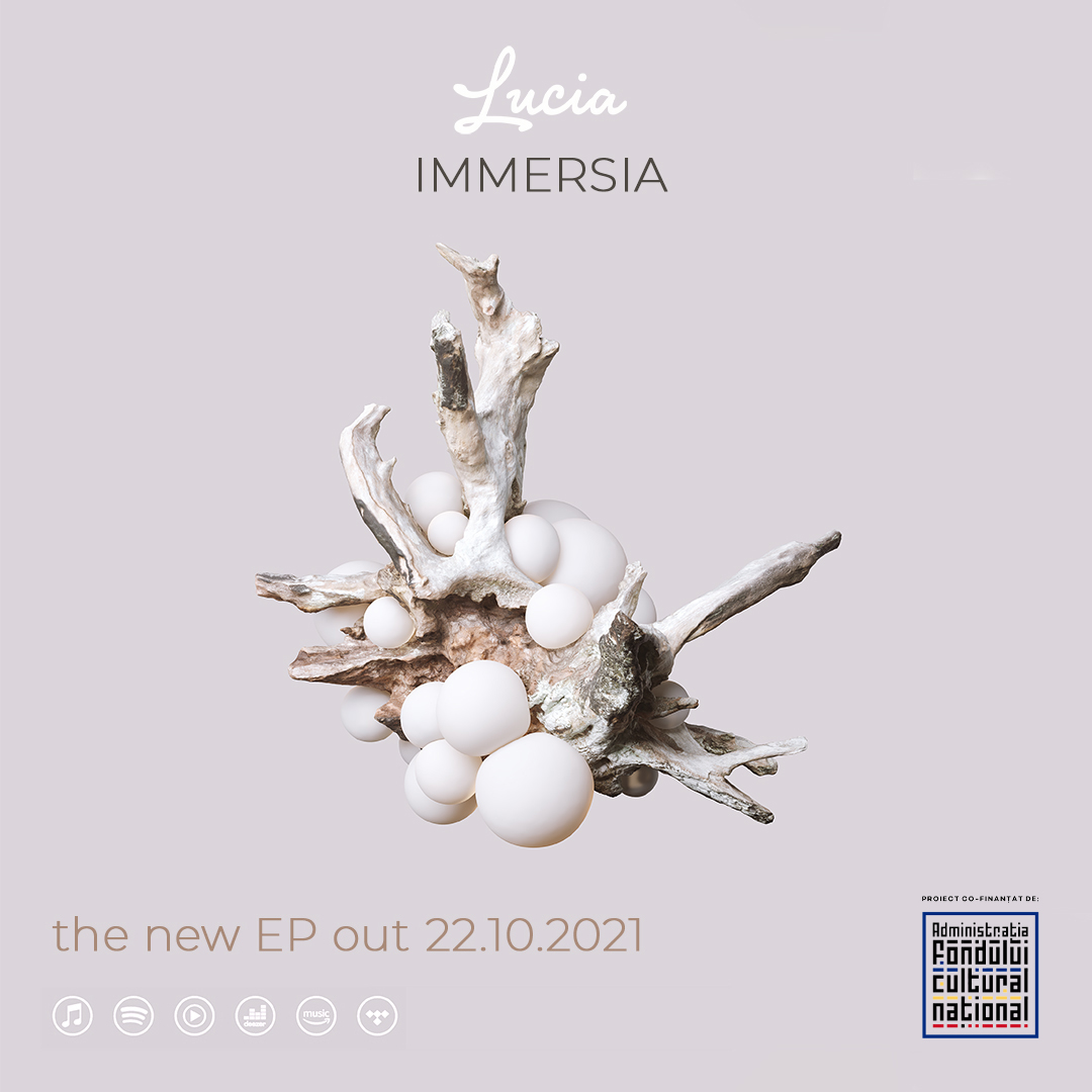 Pe 22 octombrie Lucia lansează noul său album - IMMERSIA
