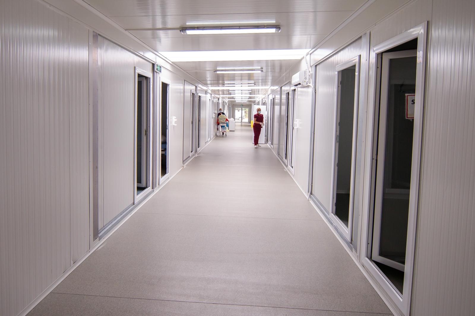 Valul patru al pandemiei. Se deschide spitalul modular din Pipera