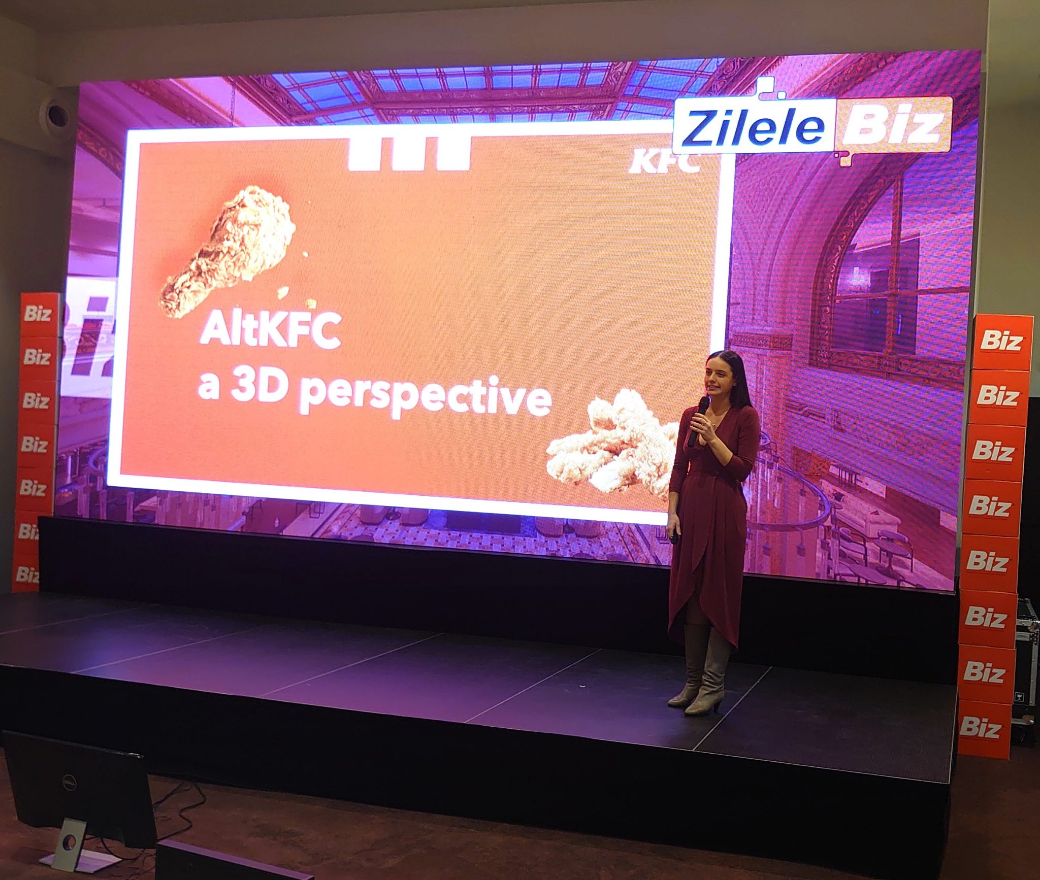 Ana-Maria Stoica, Golin România, la Zilele Biz 2021: #pebune, despre KFC