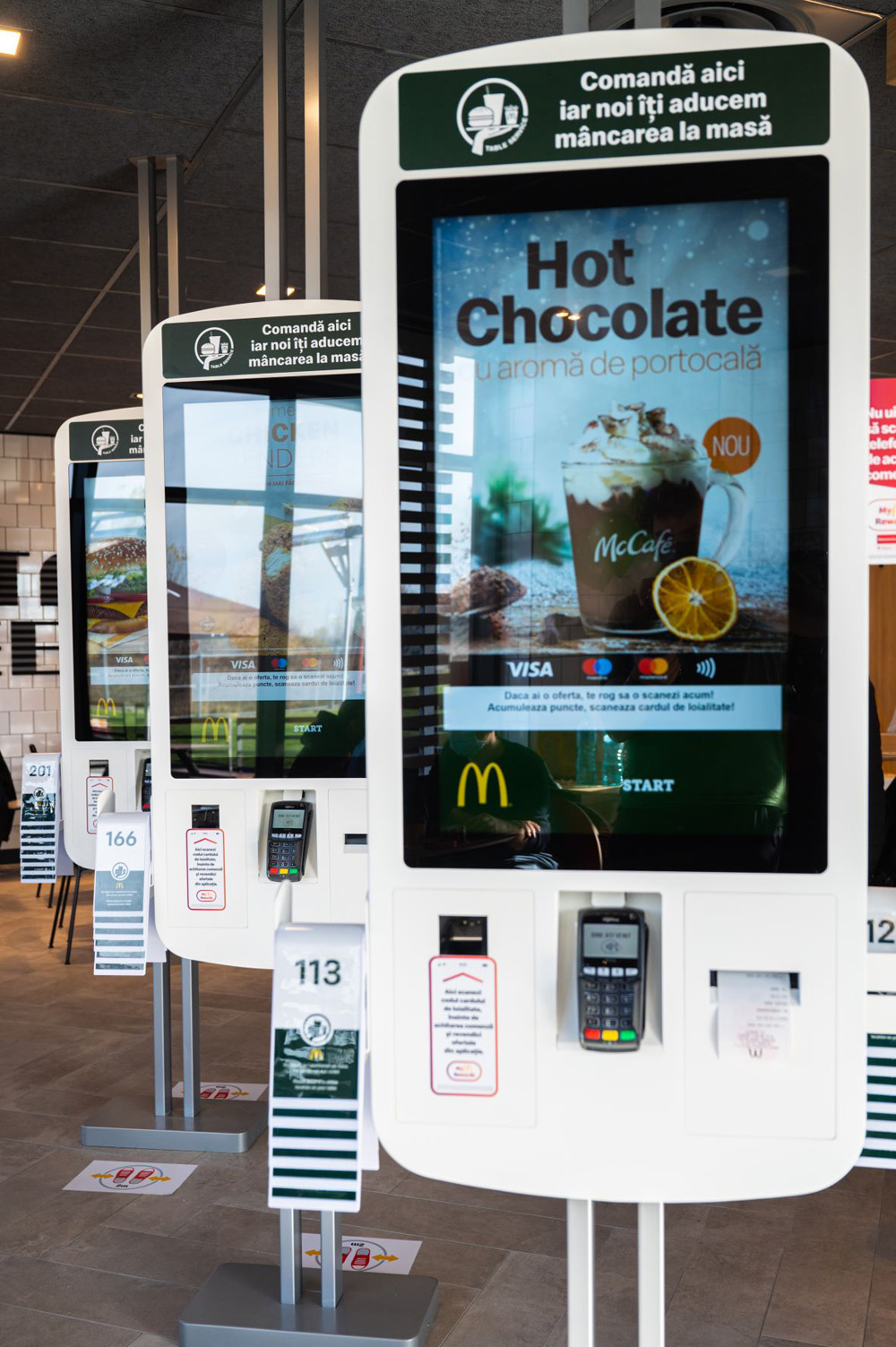 McDonalds Pallady kiosk