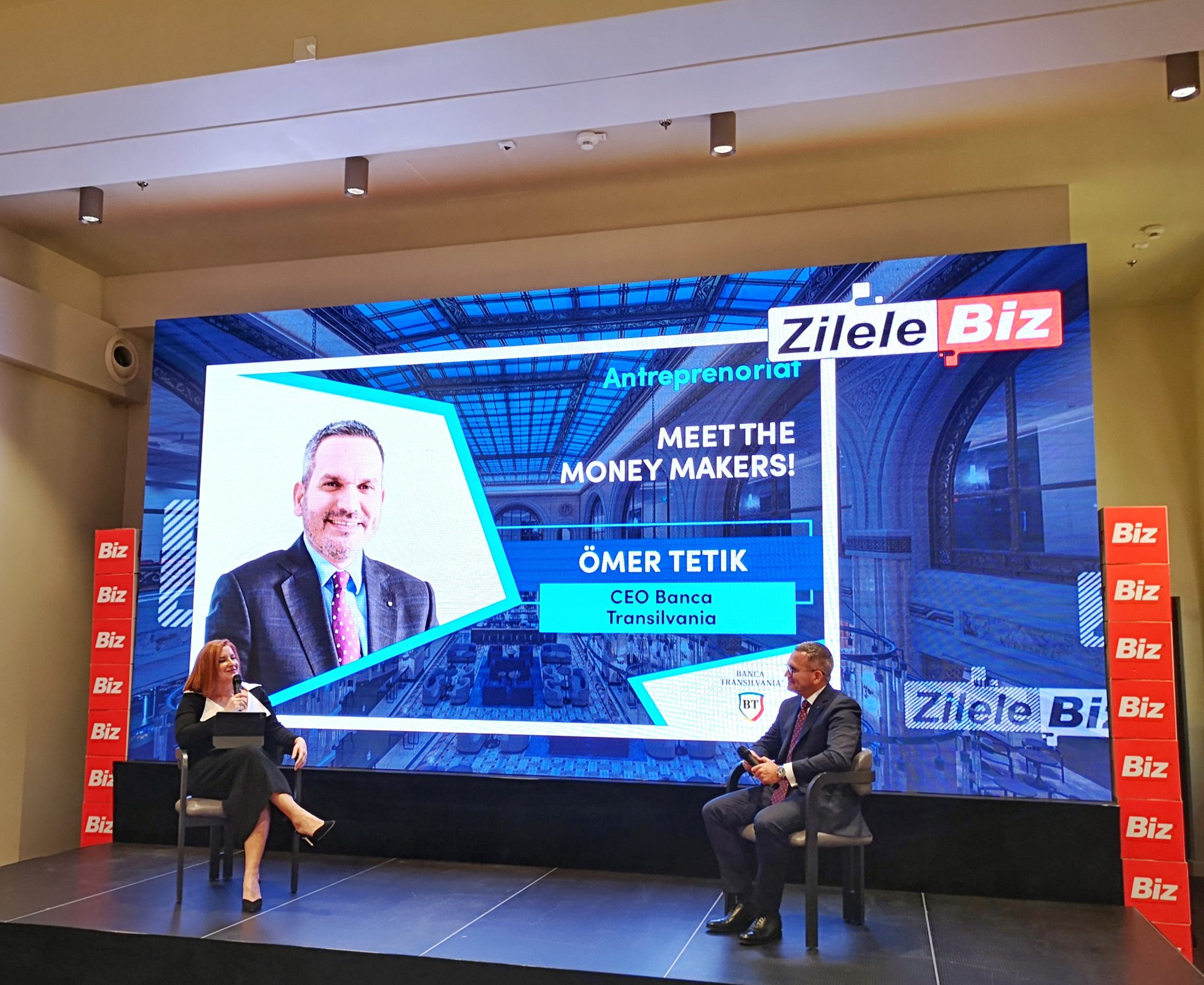 Omer Tetik, CEO Banca Transilvania, la Zilele Biz: Această perioadă este despre supraviețuire și dez...