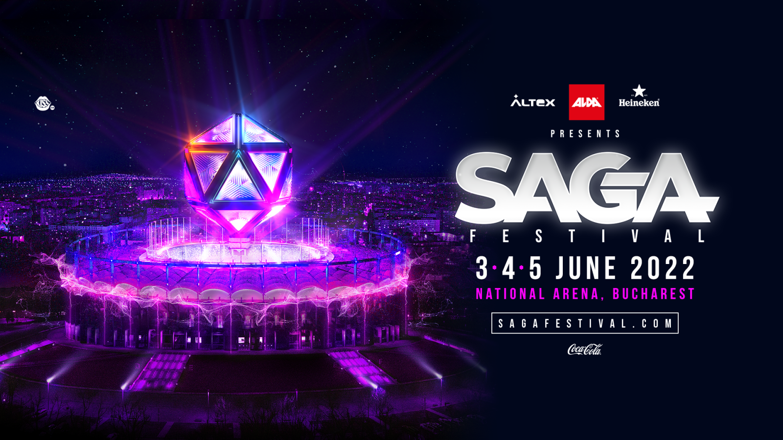 Festivalul SAGA din București se mută pe Național Arena