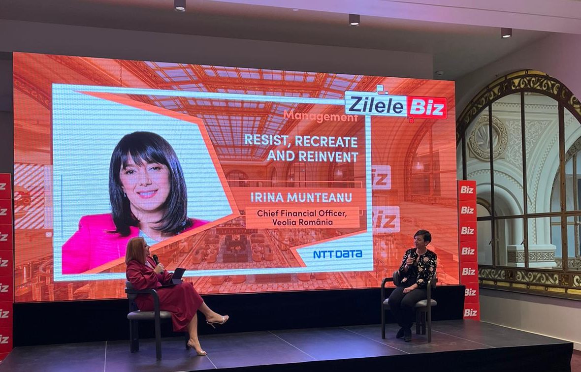 Irina Munteanu, Veolia România, la Zilele Biz 2021: Cum schimbă pandemia tot ce știm despre leadersh...
