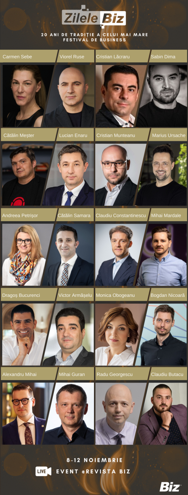 Ziua dedicată Inovației la Zilele Biz 2021, Ediția aniversară 20 de ani! 1 afis inovatie