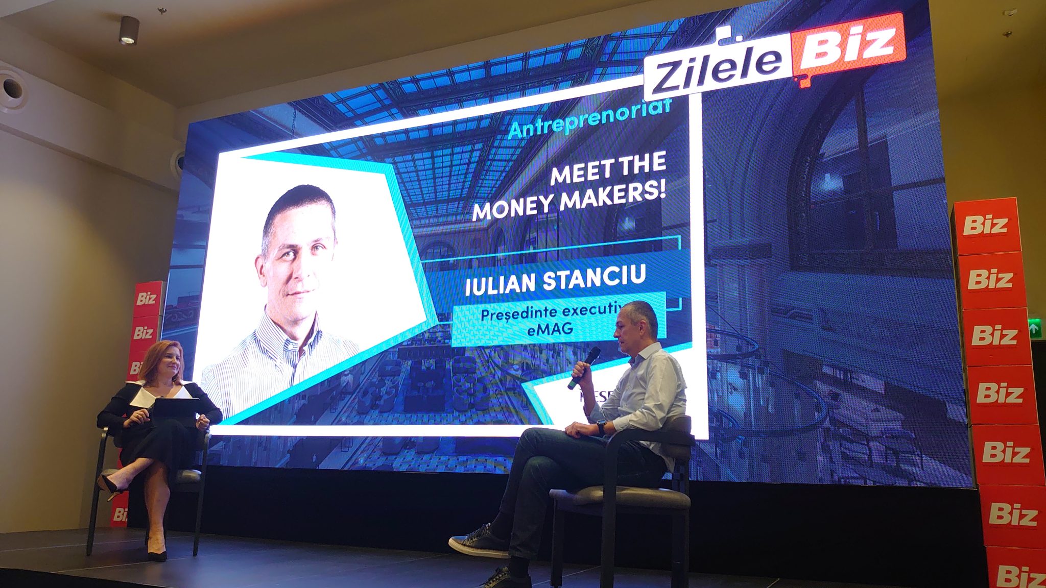 Iulian Stanciu la Zilele Biz: eMAG are o contribuție în economie de 0,5% din PIB