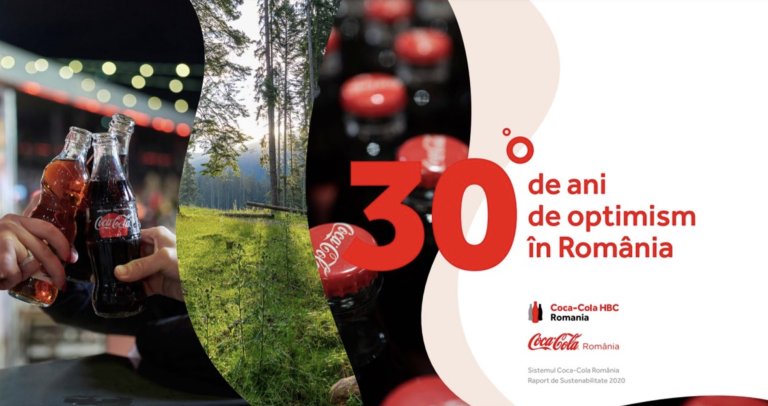 Coca-Cola lansează un nou Raport de Sustenabilitate - coperta