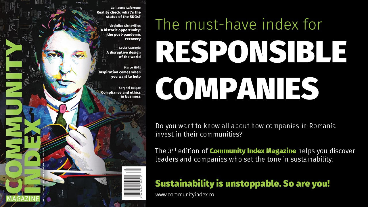 Community Index Magazine, anuarul investițiilor în comunități, ajuns la a treia ediție în 2021