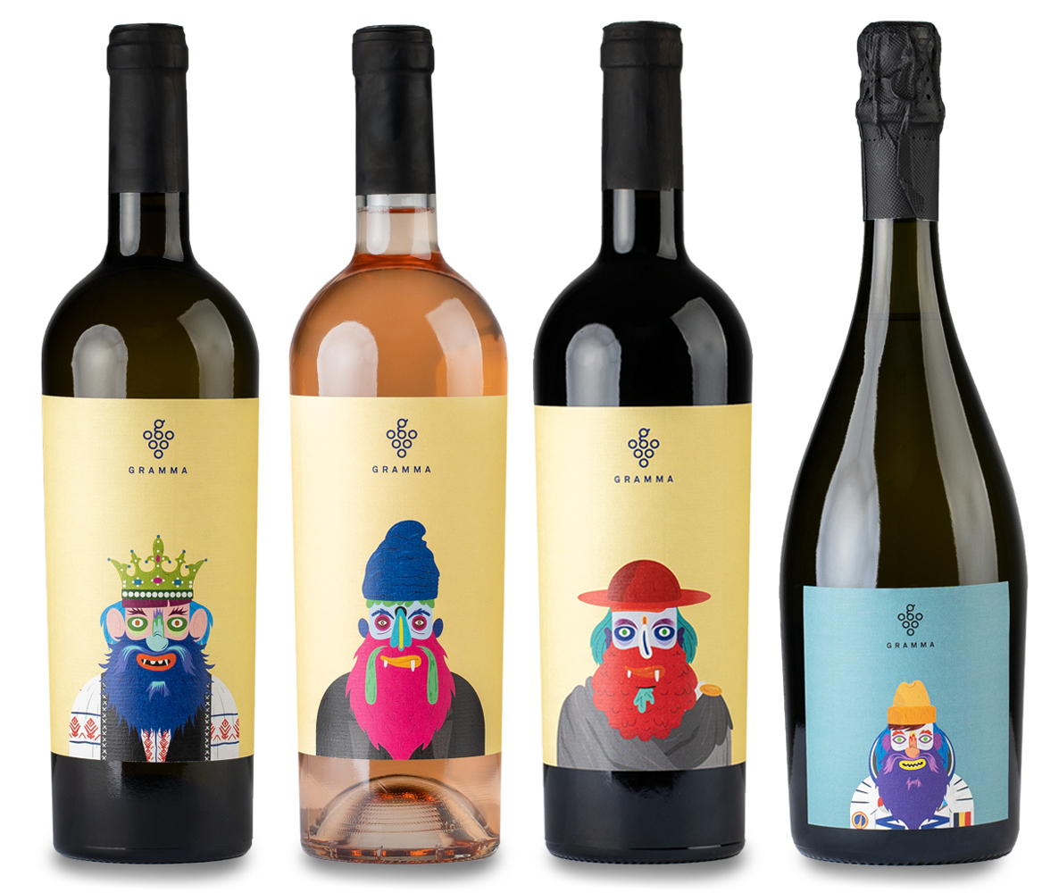 GRAMMA Wines Stramosi NFT etichete