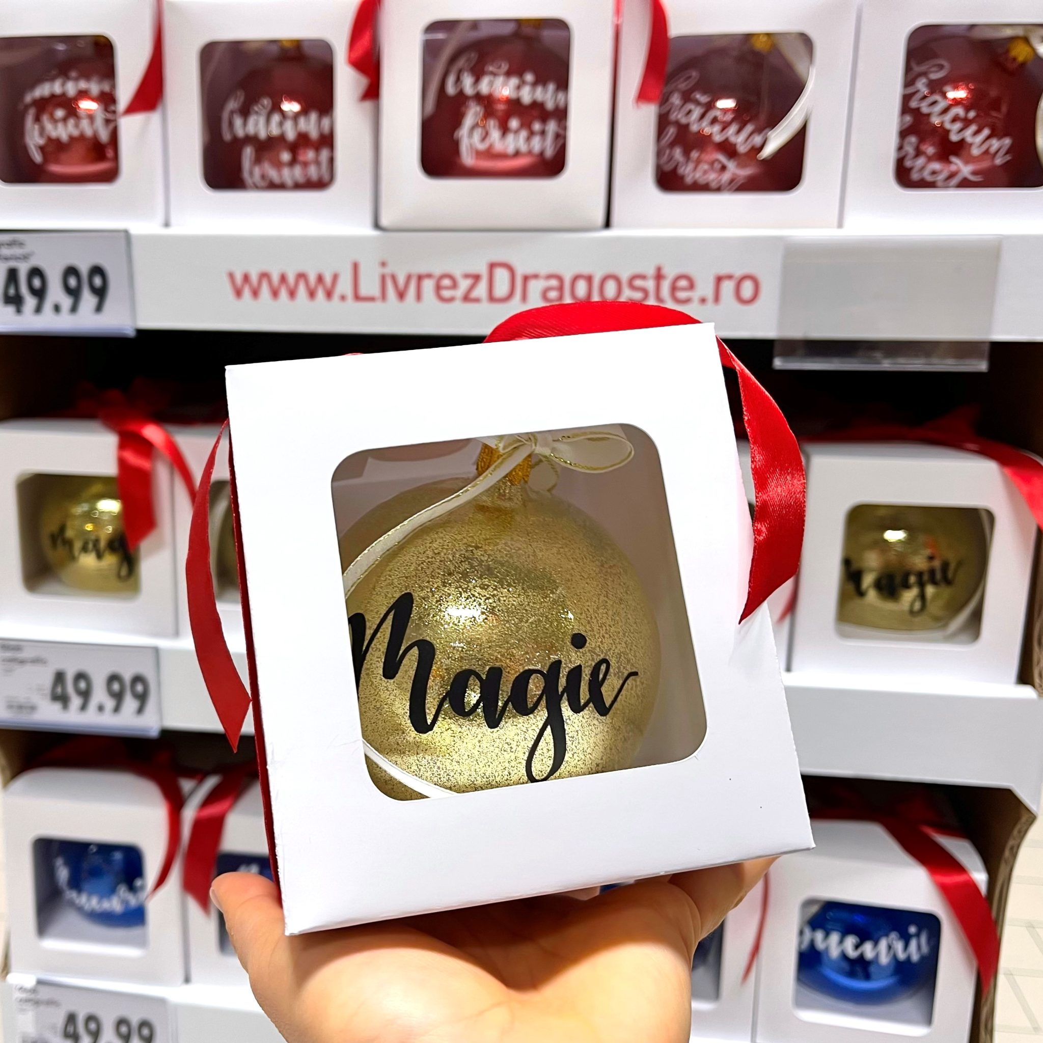 Livrez Dragoste aduce „Magia Crăciunului” în 10 magazine Kaufland din București