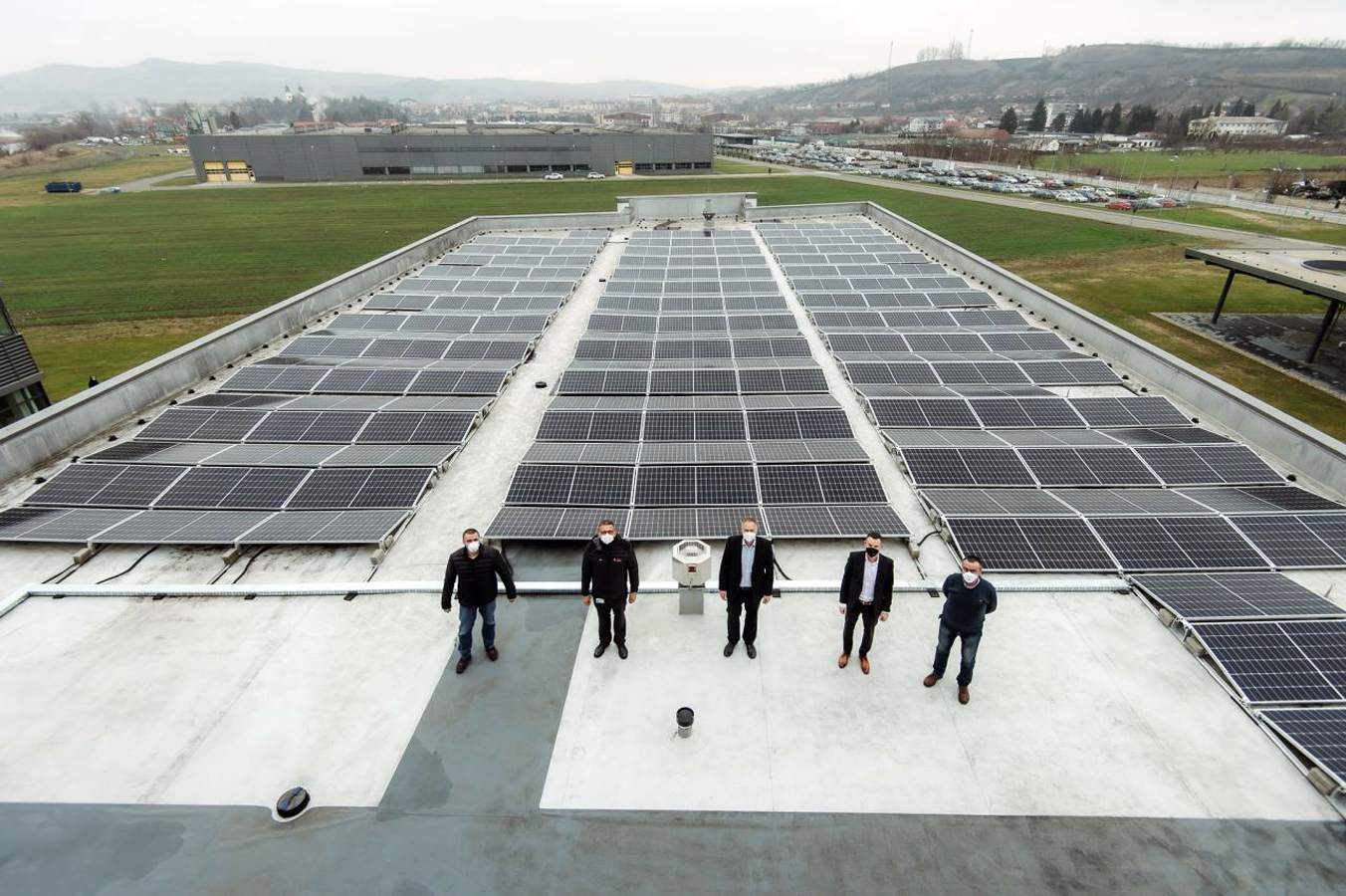 Fabrica Bosch Blaj - panouri fotovoltaice