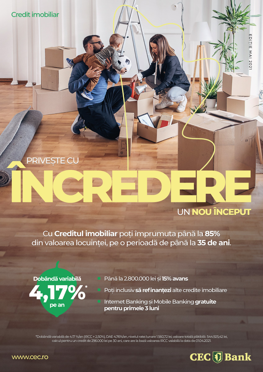 CEC Bank și Isobar România sunt „Parte din viața ta”