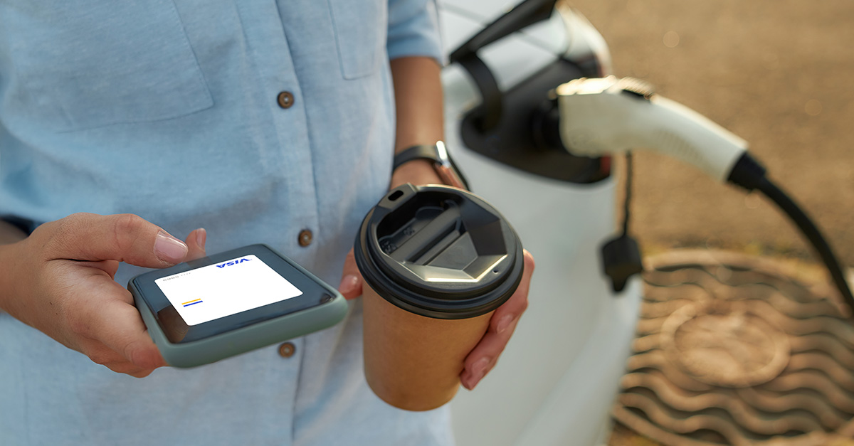 Visa, incarcare masini electrice