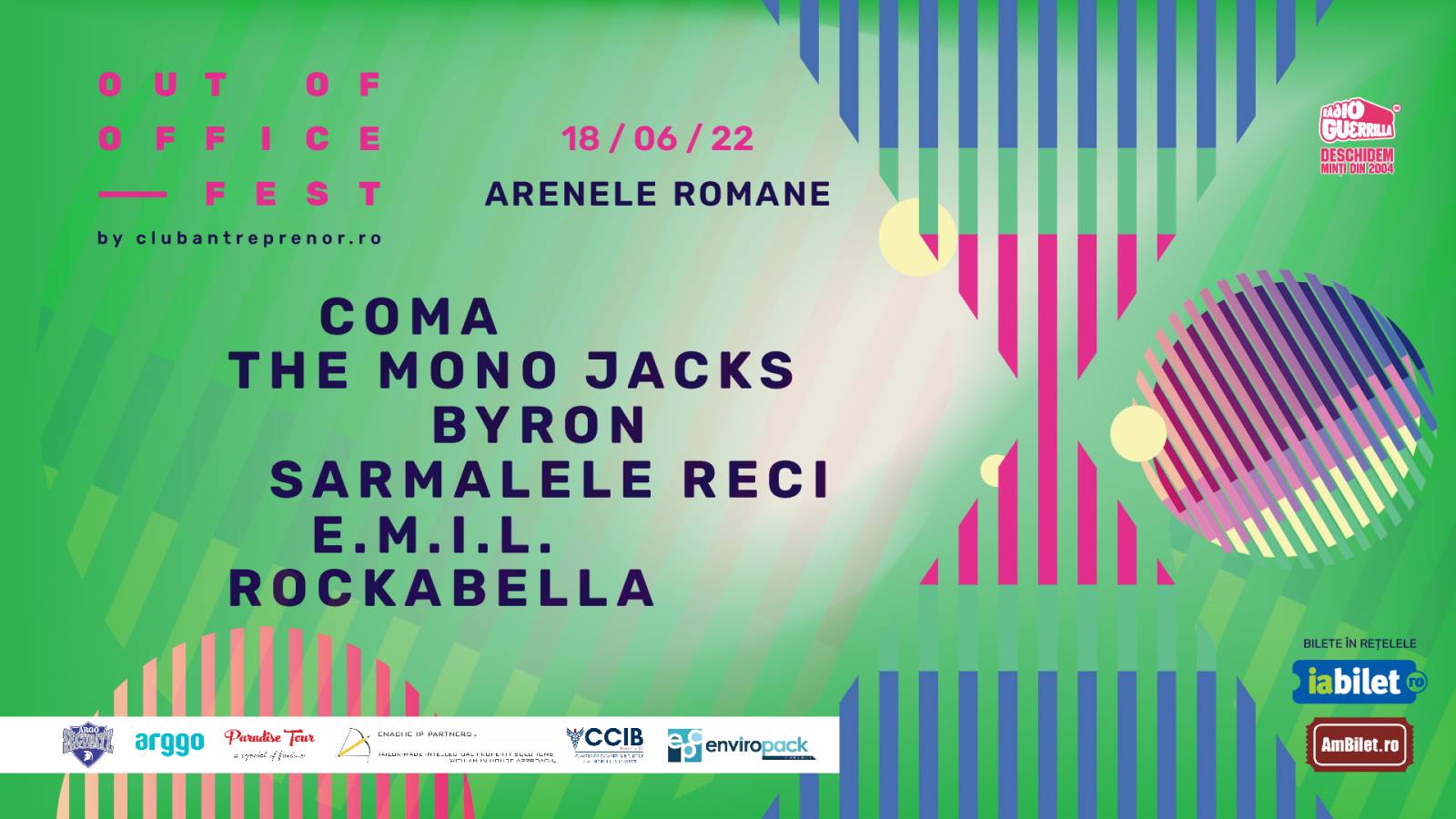 COMA, The Mono Jacks și byron- în line-up-ul primei ediții OUT OF OFFICE FEST