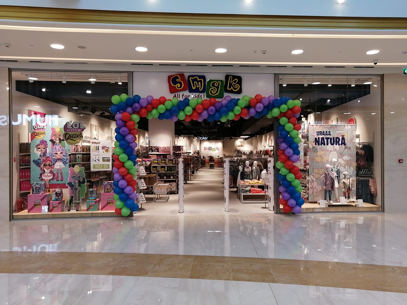 SMYK All for Kids deschide magazinul nr 6 din București în Colosseum Mall