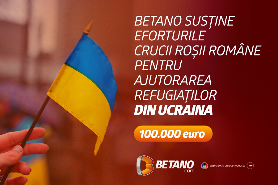 Biz Good News: BETANO donează 100.000 de euro către Crucea Roșie Română