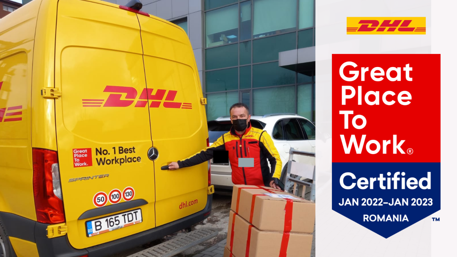 DHL Express Romania a fost recertificată “Great Place to Work”