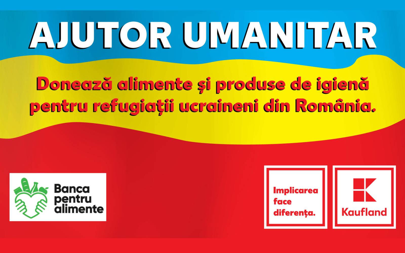 Kaufland - ajutor Ucraina