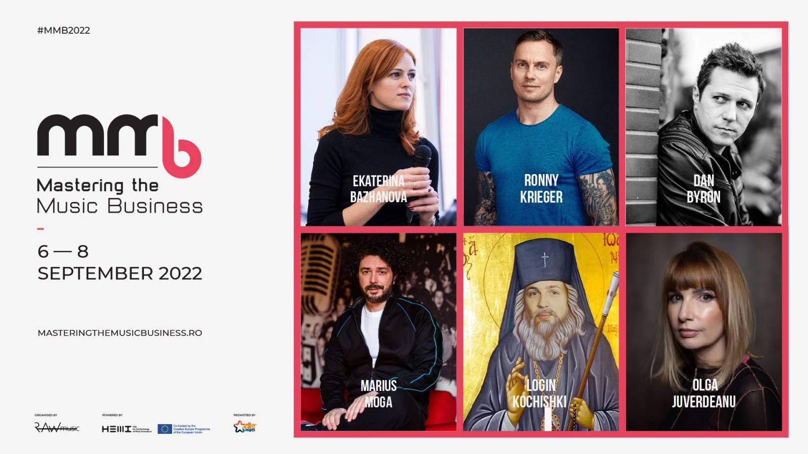 Marius Moga, Dan Byron, Olga Juverdeanu - printre primii speakeri confirmați la MMB 2022 1 MMB 2022 - speakeri anunțați