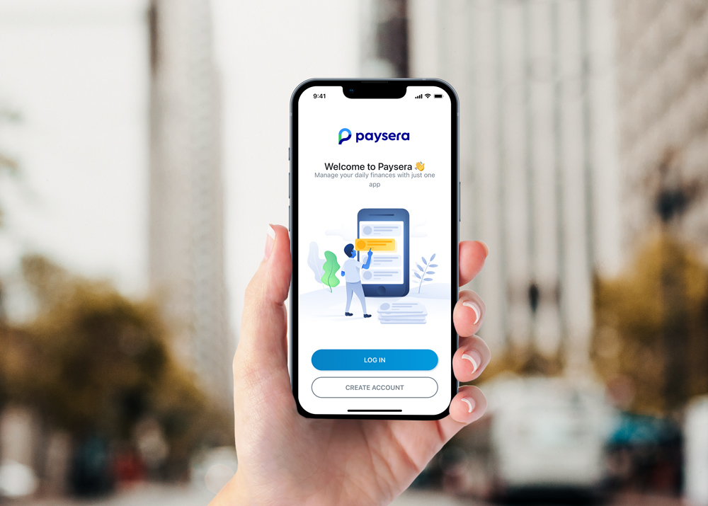 Fintech-ul Paysera își schimbă identitatea vizuală
