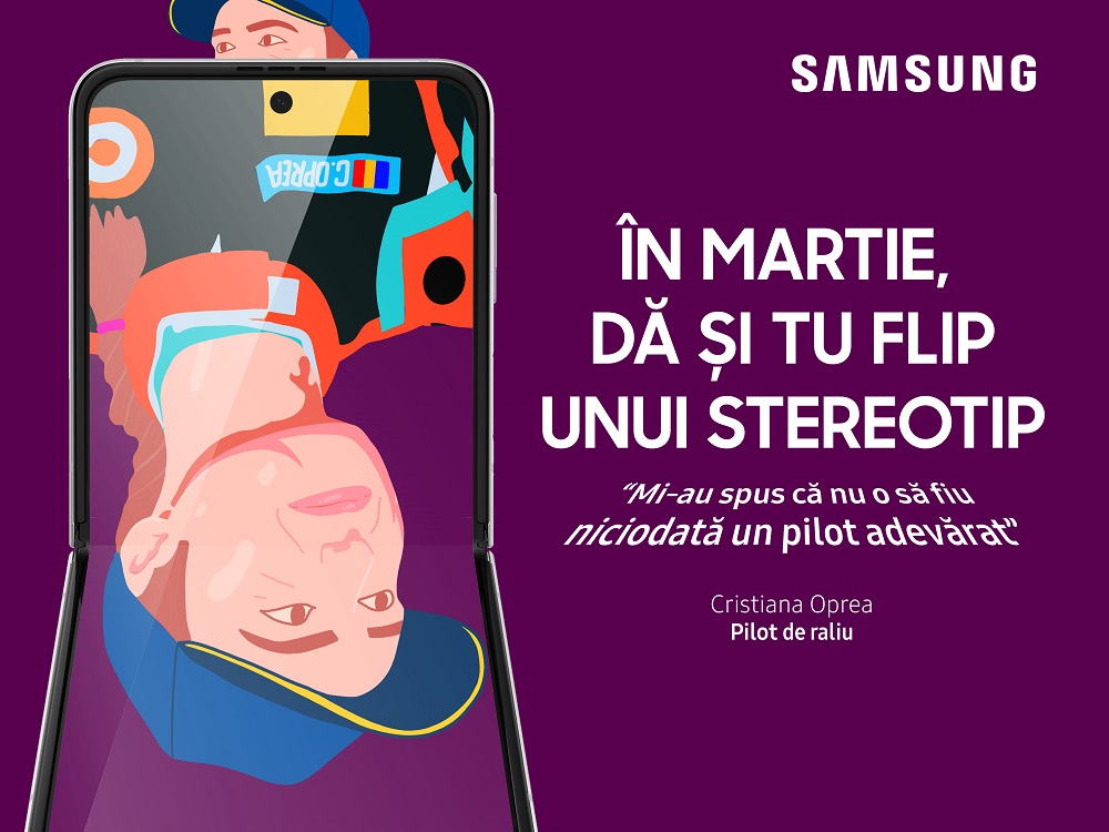 Samsung FlipTheStereotypes Cristiana Oprea