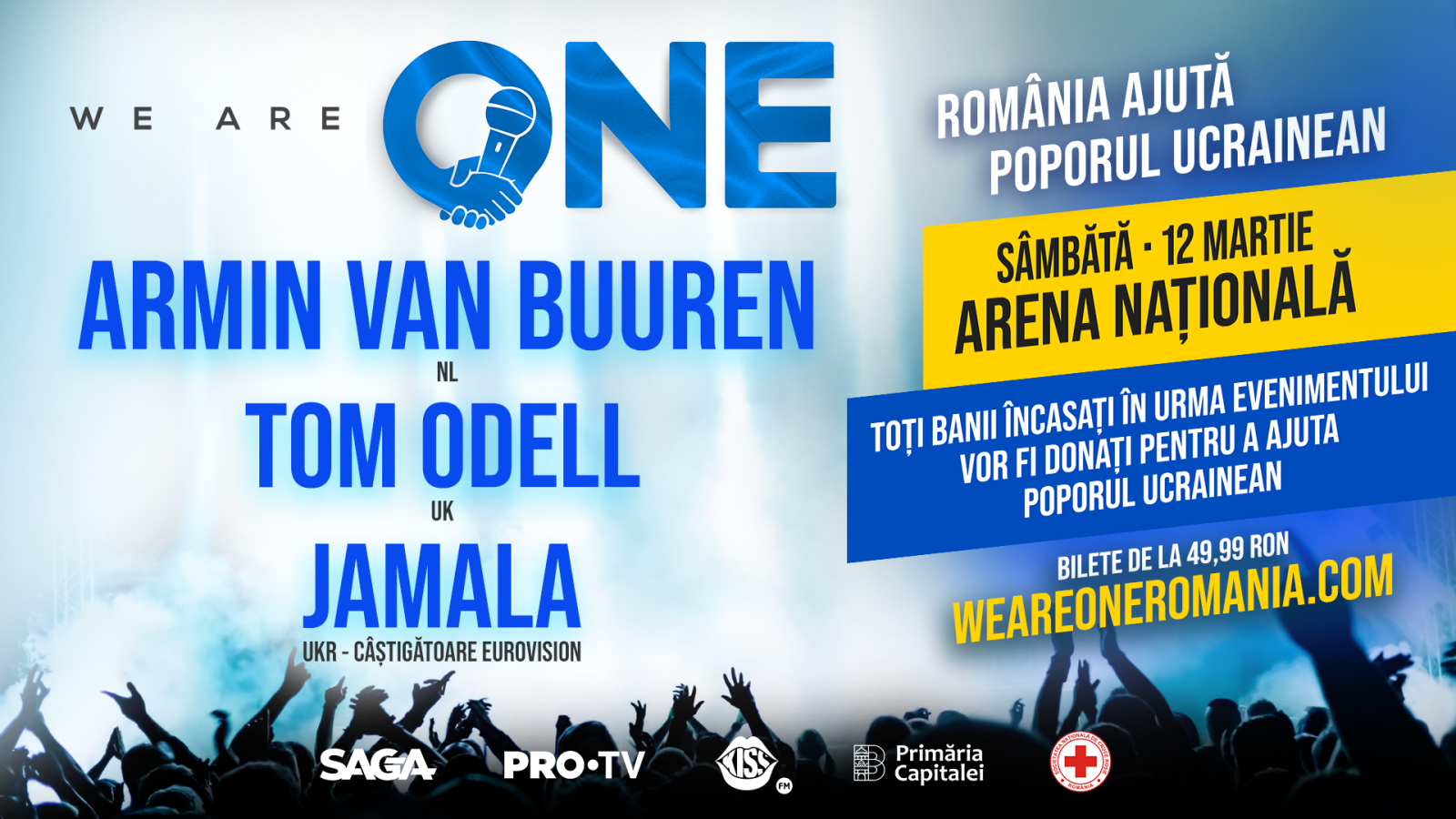 Armin van Buuren vine la București la concertul caritabil We are One
