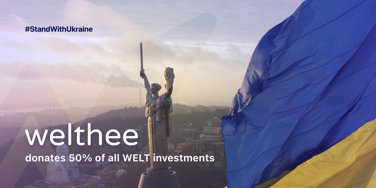 Biz Good News: Welthee donează 50% din încasările lunii martie pentru persoanele afectate de războiu...