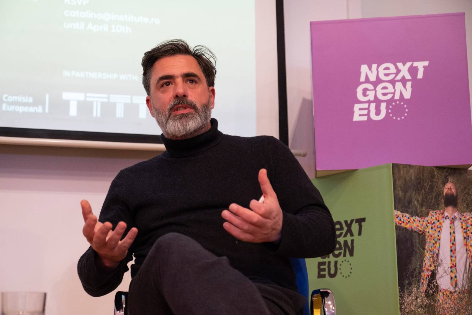 Primul tur NEB (New European Bauhaus) în București a lansat programul propus prin parteneriatul dintre Reprezentanța Comisiei Europene din România și The Institute 2 Andrei Borțun, CEO The Institute