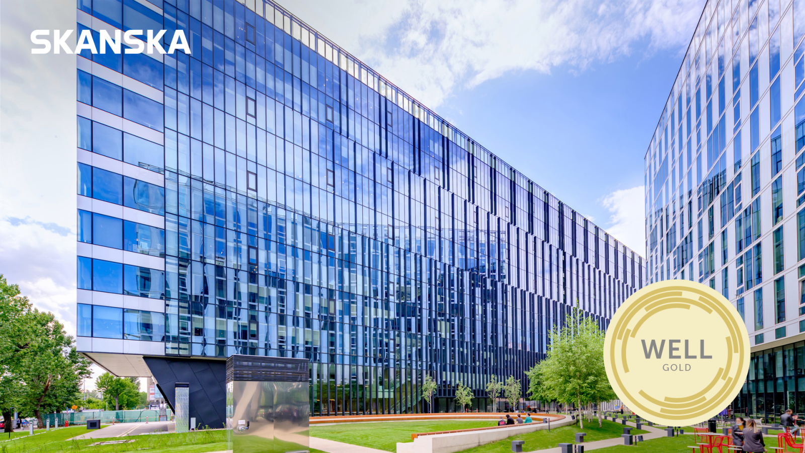 Campusul Skanska din zona Iuliu Maniu primește certificarea WELL Core & Shell la nivel Gold