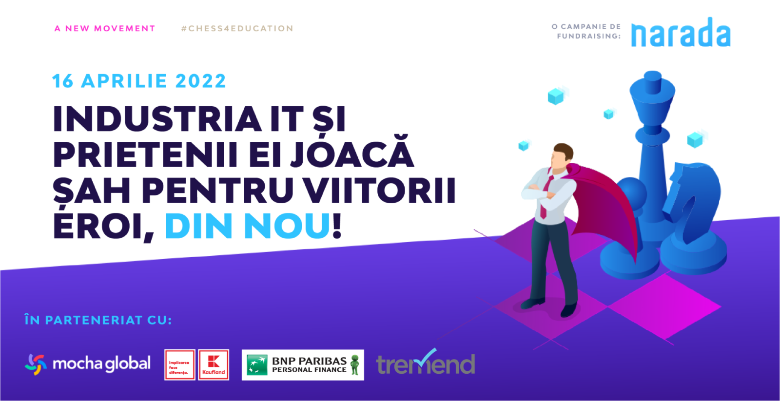 Biz Good News: Narada organizează Chess4Education