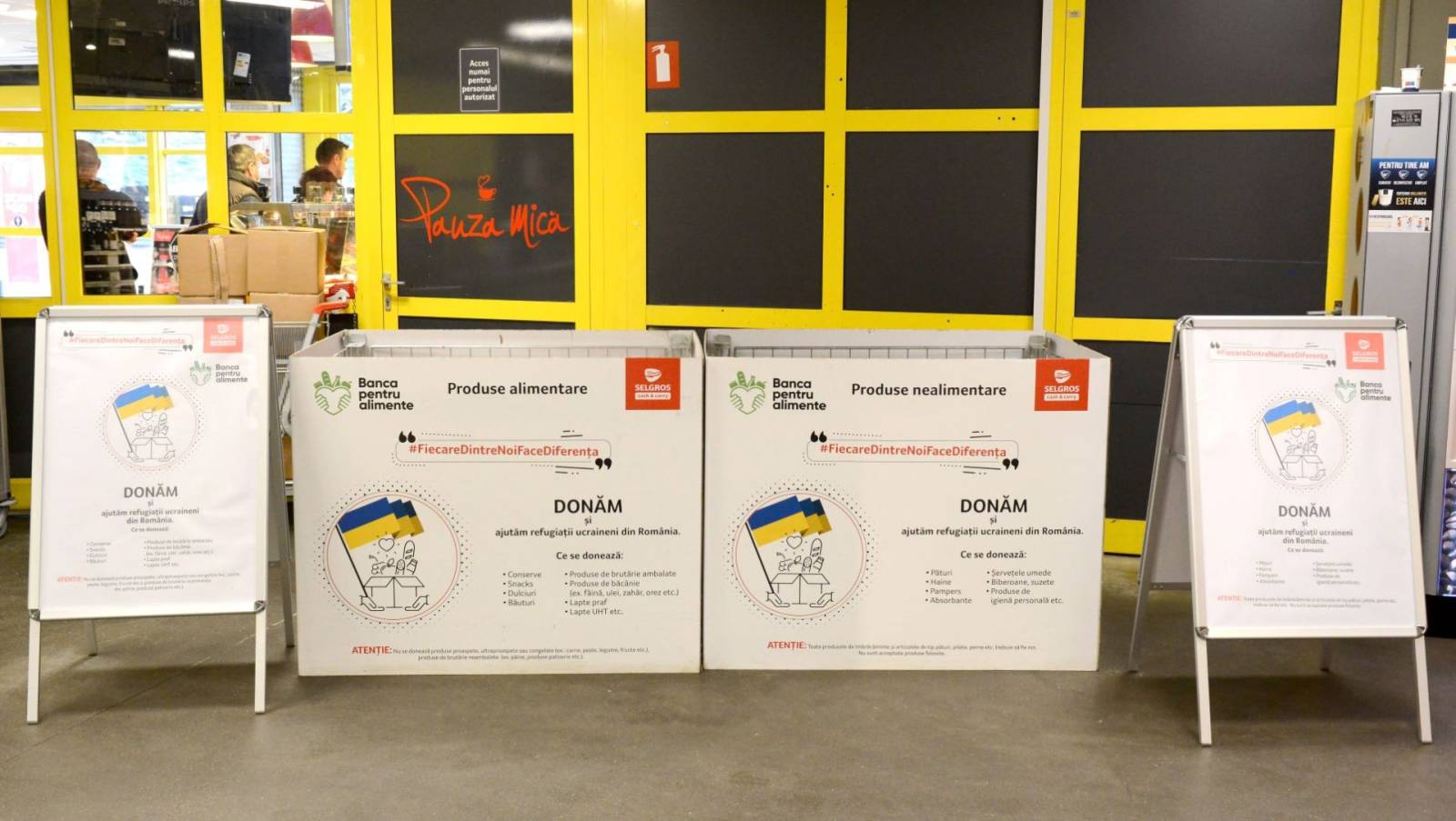 Selgros continuă să se implice activ în ajutorarea persoanelor afectate de războiul din Ucraina